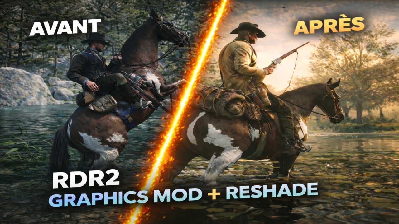 RDR2 MODS + RESHADE ULTRA RÉALISTE 🌅 | Installation + Config complète (2026)