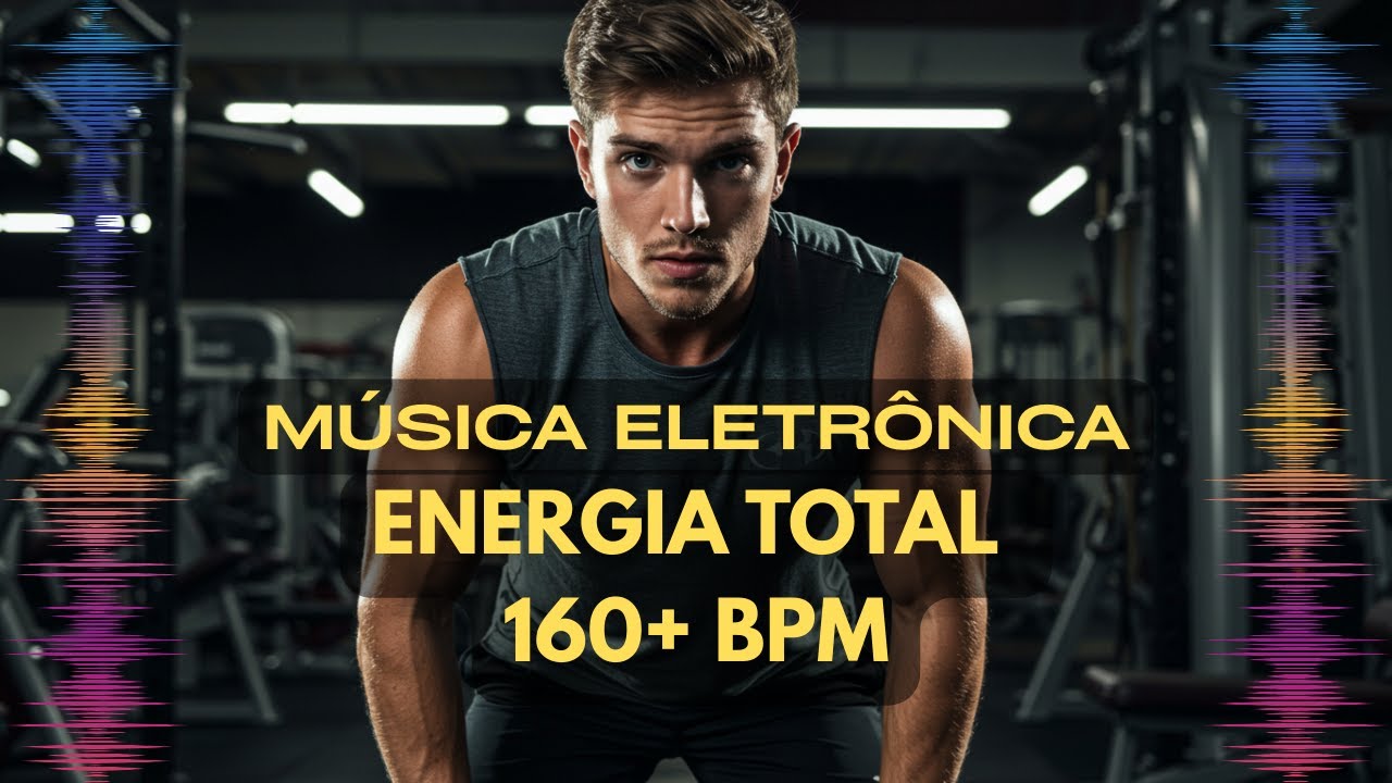 ENERGIA TOTAL para TREINO de ALTA INTENSIDADE | 55 Min de Música Eletrônica (150-170 BPM)
