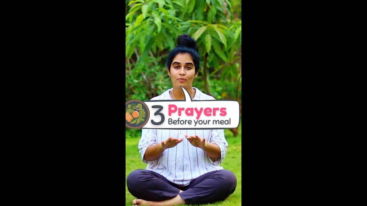 3  Prayers Before Meal that you shoud practice everyday #shorts