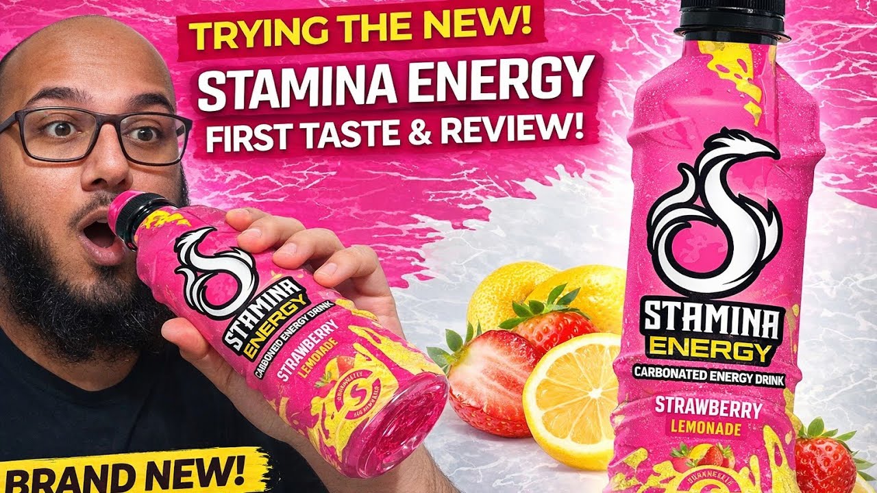I Tried the NEW Stamina Energy Drink… Was NOT Expecting This