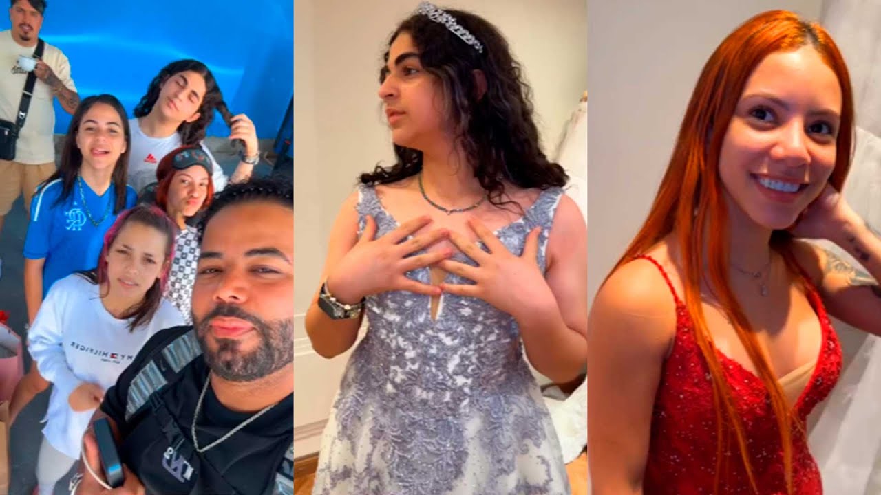 TURMA DO HYTALO SANTOS: DANYNHA ESCOLHENDO VESTIDO E AS TRAPALHADAS DO THÉ!