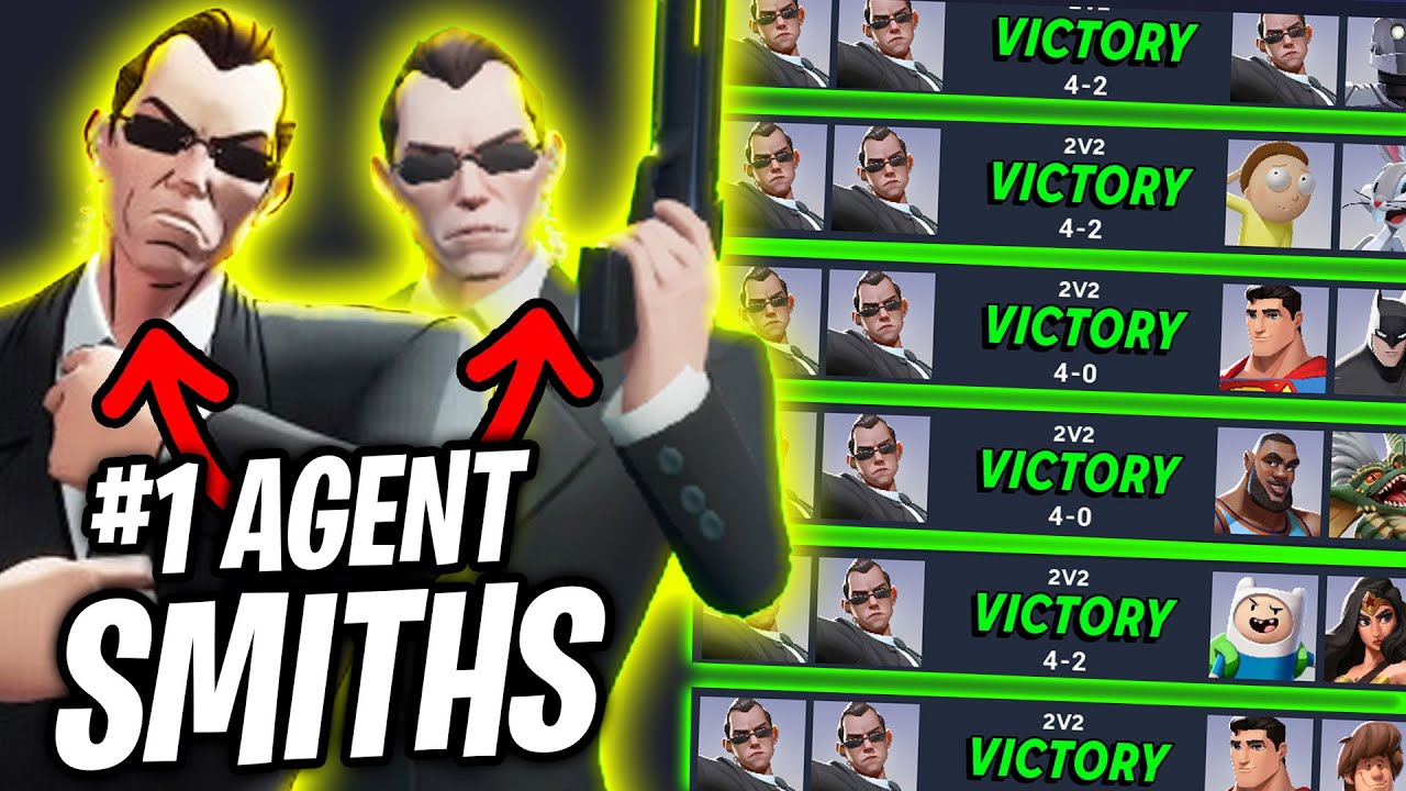 The #1 Agent Smith Team in Multiversus