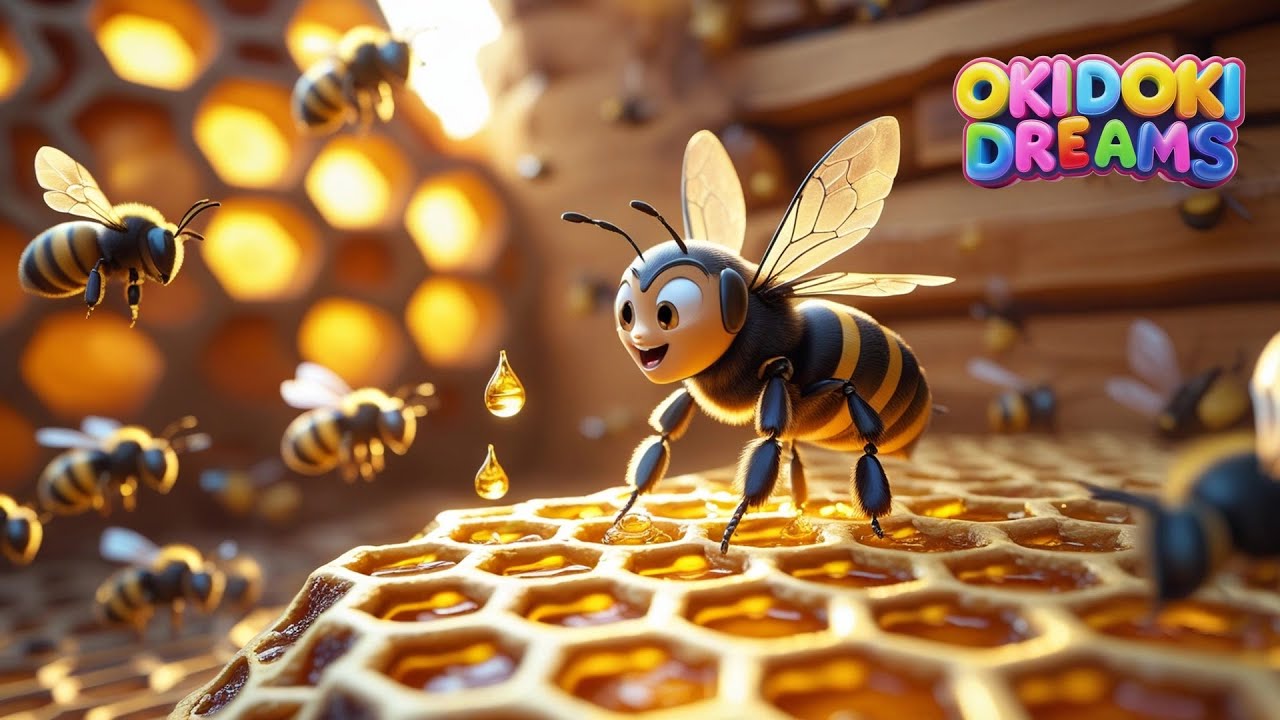 🐝 Little Buzzy Bee | The Buzzing Song for Kids!