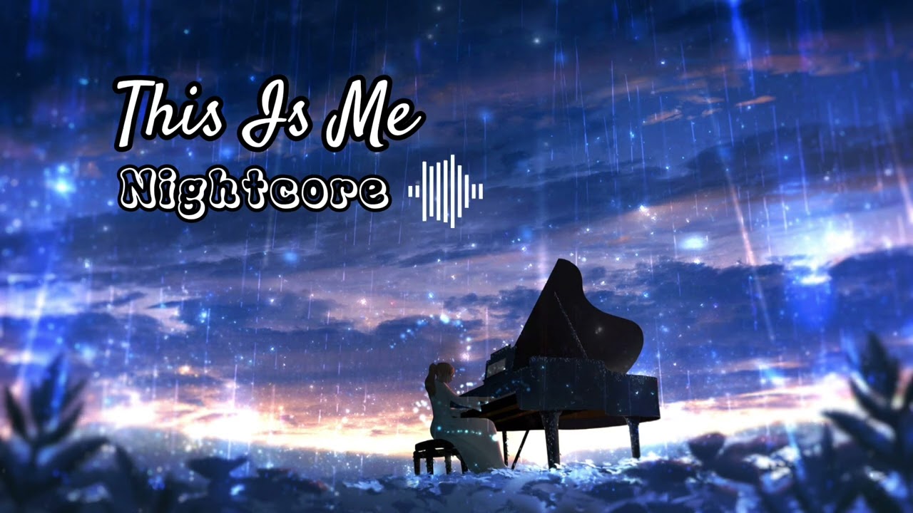 This Is Me acoustic version (Demi Levato) [From Camp Rock] Nightcore {This is real this is me }