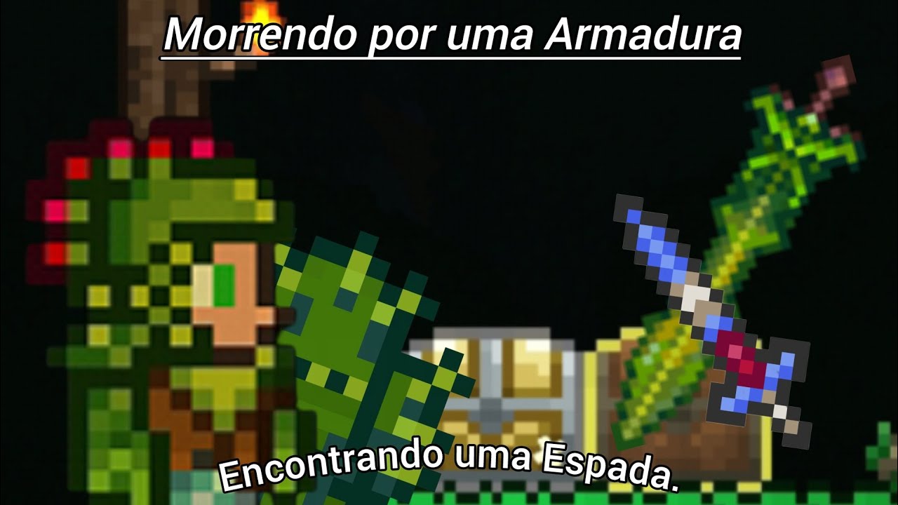 Terraria - Apanhando por um pedaço de armadura. (Parte 2)