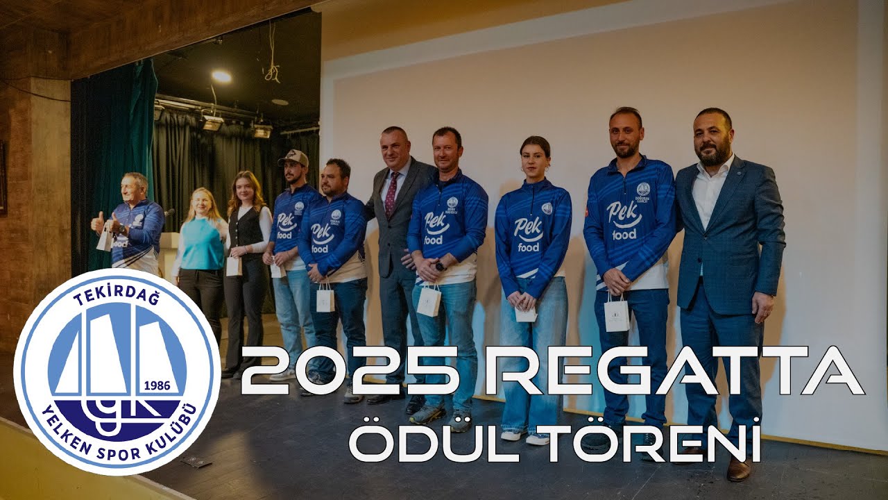 Tekirdağ Regatta'25 Ödül Töreni
