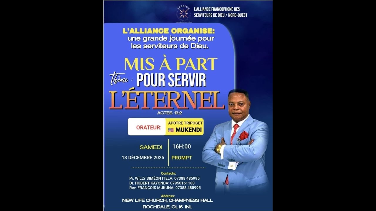 EMISSION SPECIALE SUR LA CONFERENCE DES SERVITEURS DE DIEU