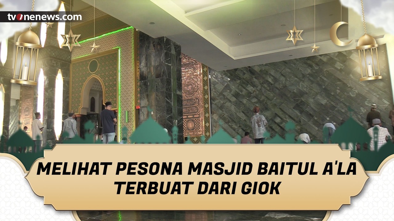 Simbol Kebanggaan “Bumi Rameune”, Masjid Giok Aceh Dibangun dari Batu Mulia | Telusur Masjid