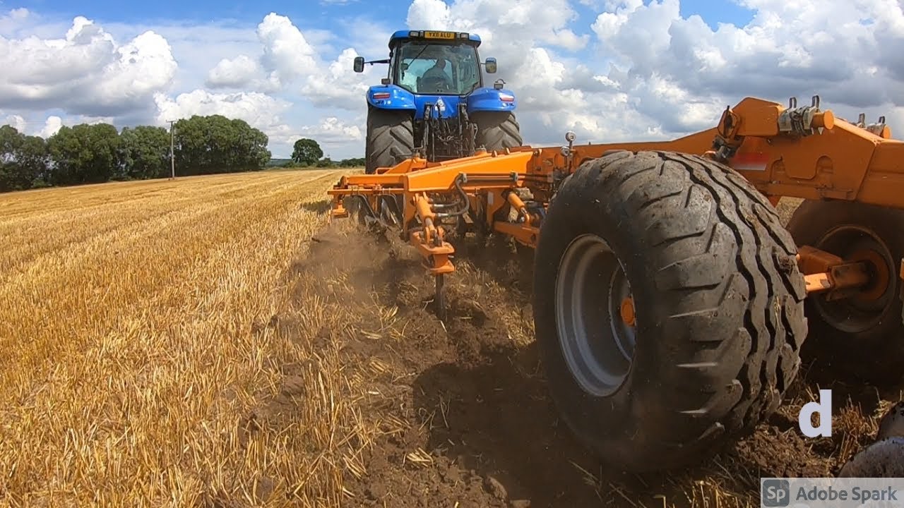 New Holland 8040 и Simba Solo