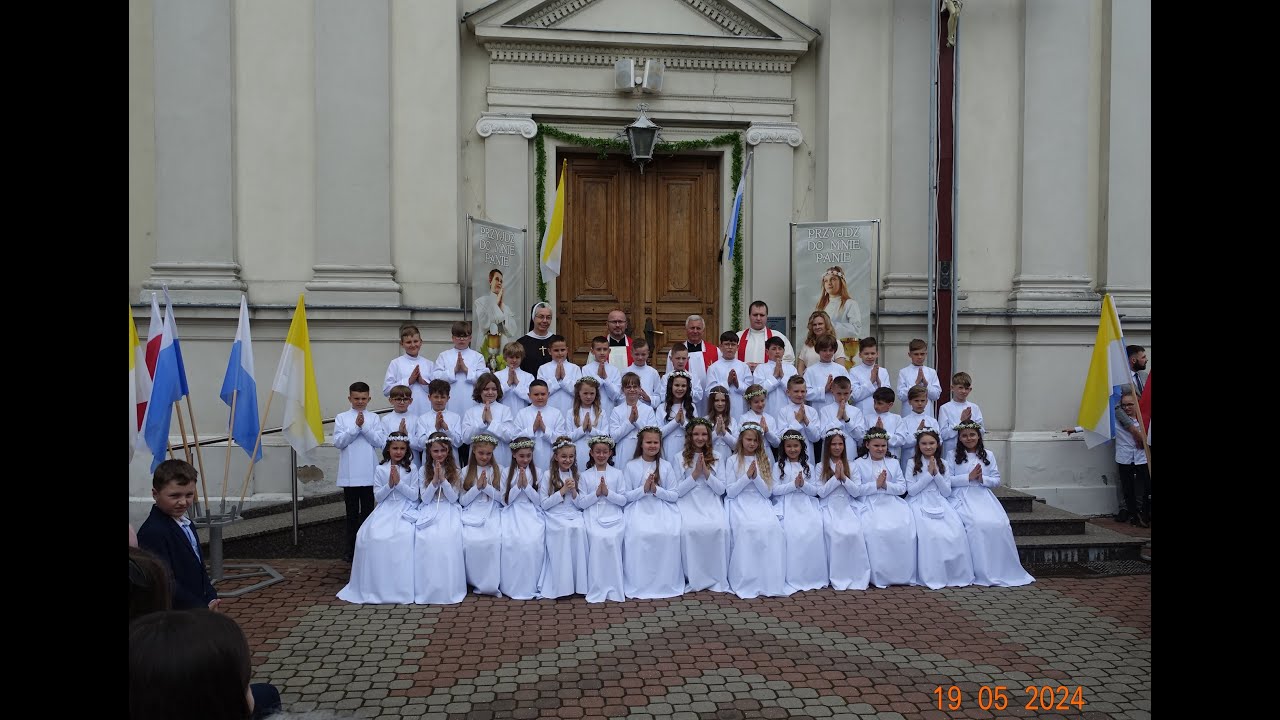 19.05.2024r. - PIERWSZA KOMUNIA ŚWIĘTA (KLASA III) first communion