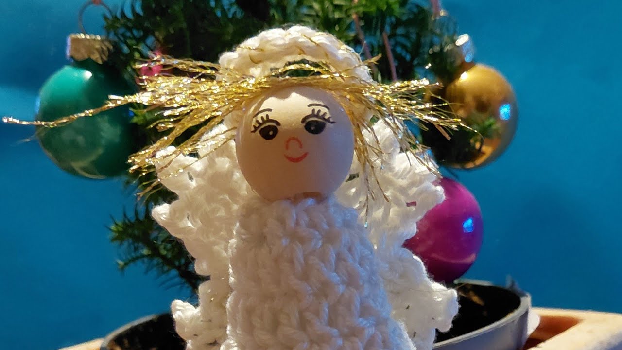 Engel häkeln - kreatives Würmchen für Dezember 