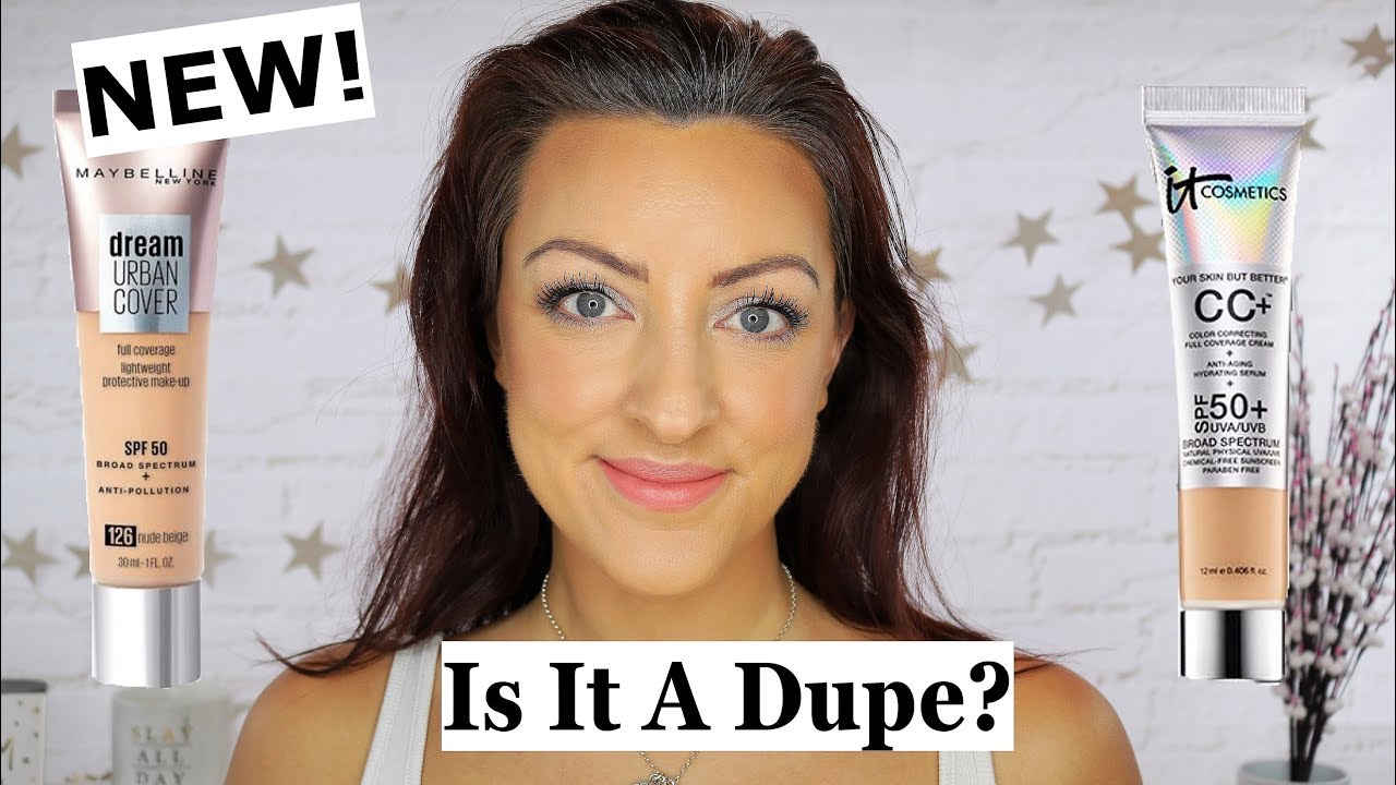 Maybelline Dream Urban Cover - DUPE For IT Cosmetics CC Cream?
