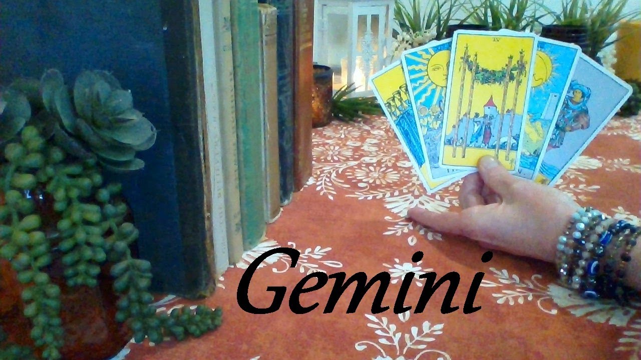 Gemini ❤ One Word Is All It Takes To Move The Situation Forward Gemini YOUR SOULMATE #Gemini #Tarot