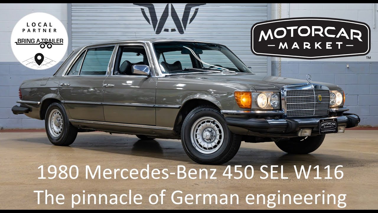 1980 Mercedes Benz 450 SEL W116
