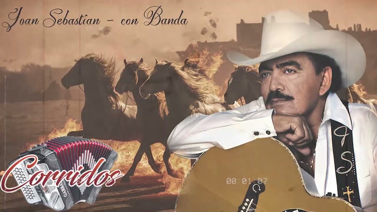 Joan Sebastian -  Mix de Con Banda || Musica Mexicana Para Pistear