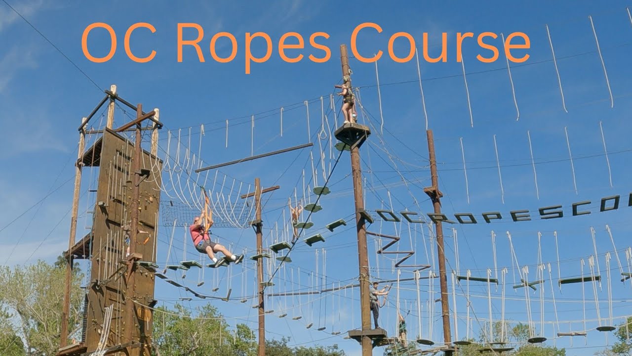 Orange County Ropes Course; Challenging, Fun, Adventurous