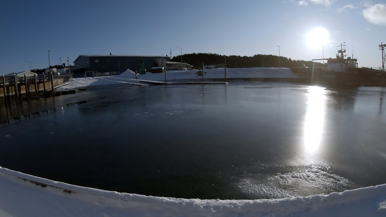 Snow, Ice, and Cold! Prepping for Tanner crab continues.