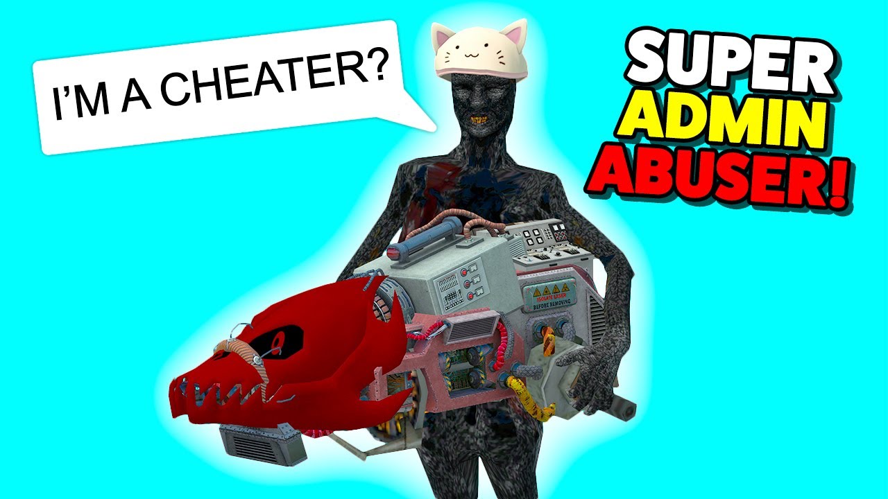 SECRET HOMELESS SUPER ADMIN ABUSER In Gmod DarkRP