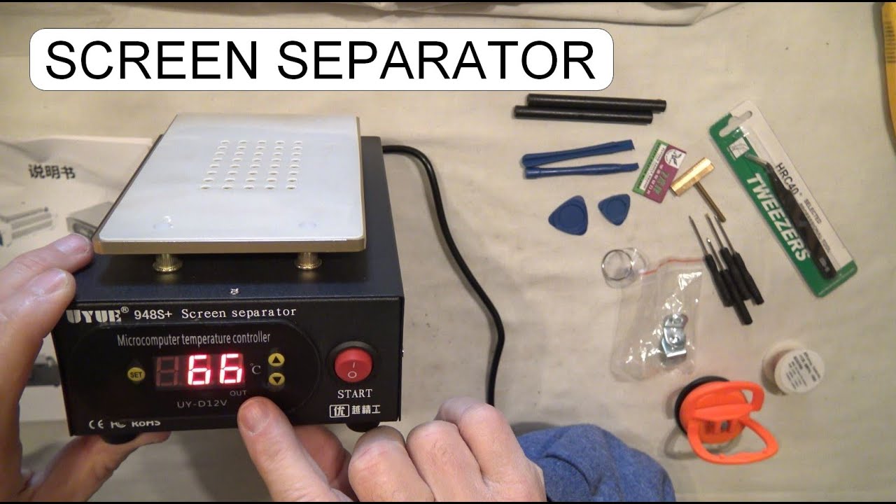 UNBOXING LCD SCREEN SEPARATOR UYUE 948S PLUS