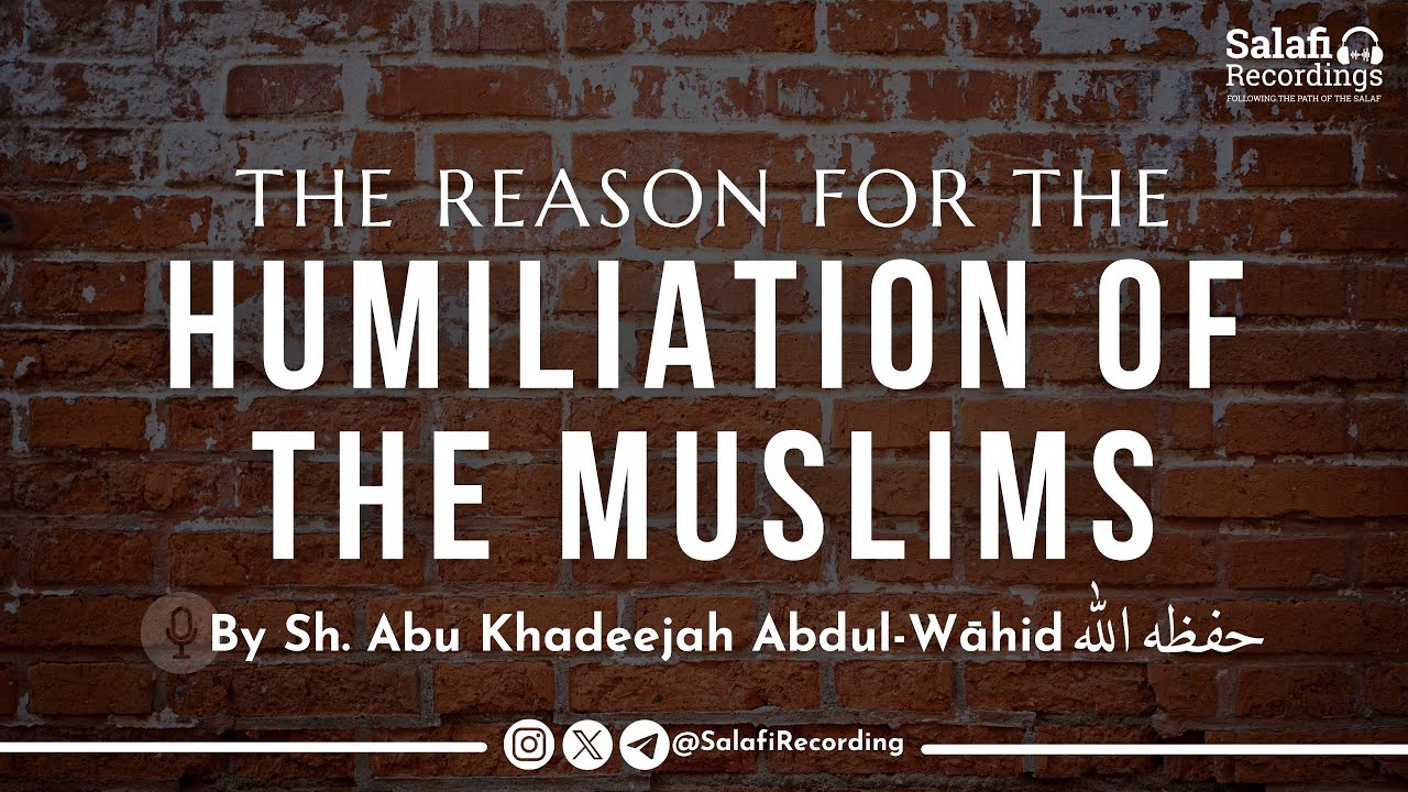 Following fashions of the Disbelievers | Be proud of your Muslim Identity! - By Sh. Abu Khadeejah