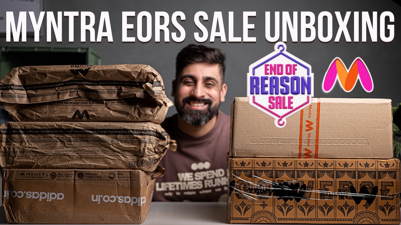 РАСПАКОВКА МОИХ ЛУЧШИХ ПОКУПОК С РАСПРОДАЖИ MYNTRA END OF REASON SALE (ИЮНЬ 2026) 🔥 | РАСПАКОВКА 24