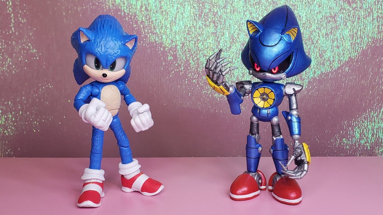 Фигурка Metal Sonic из фильма Jakks Pacific (на заказ)