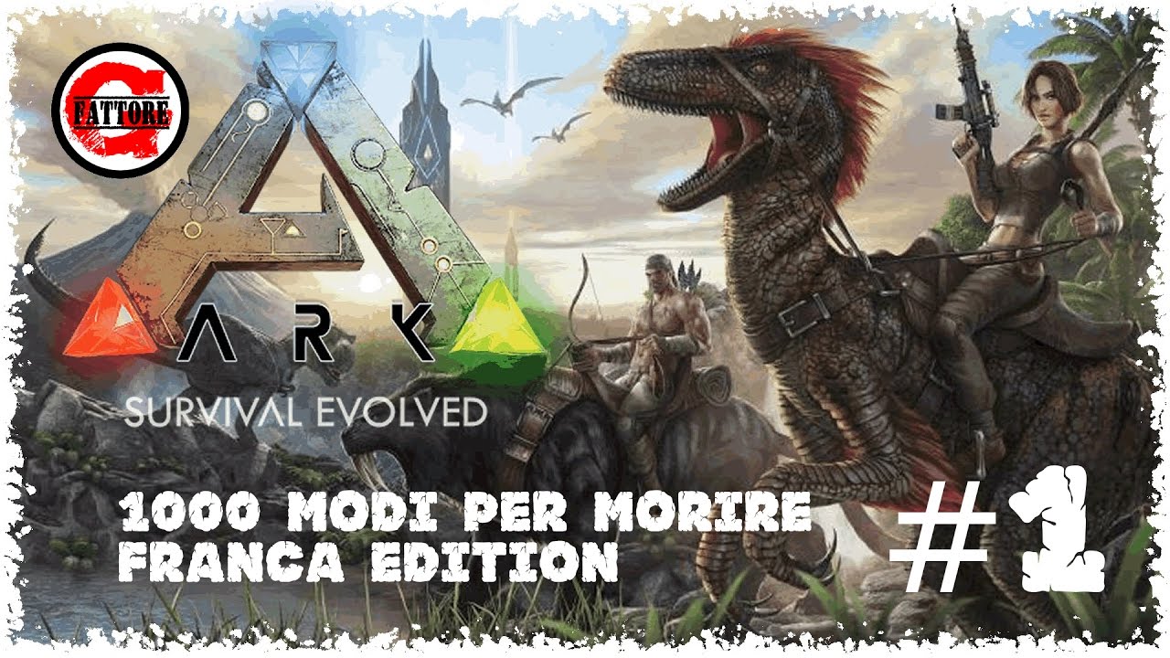 1000 MODI PER MORIRE FRANCA EDITION - ARK PS4 EP.1
