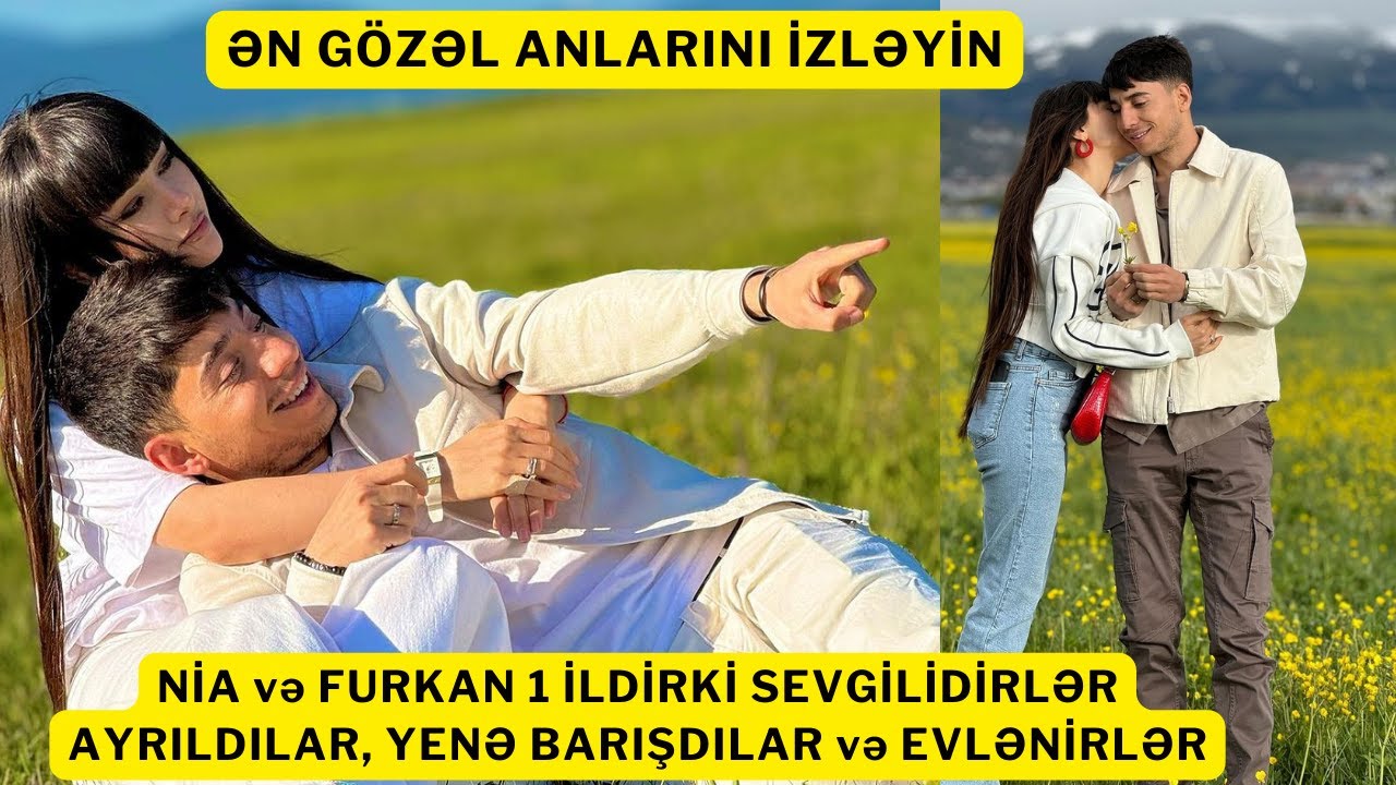 NİA və FURKAN 1 İLİNİZ MÜBARƏK! AYRILDILAR, BARIŞDILAR və EVLƏNƏCƏKLƏR| #shorts