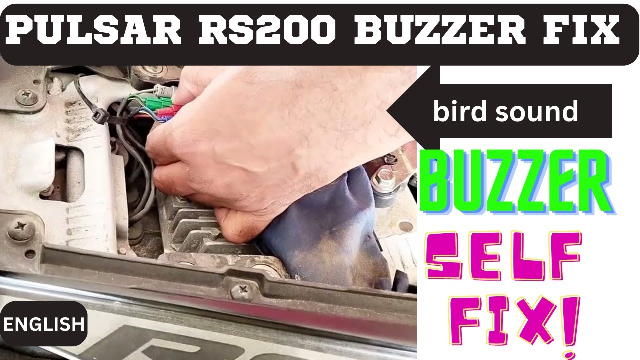 Bike Indicator Buzzer Bird sound self change - English
