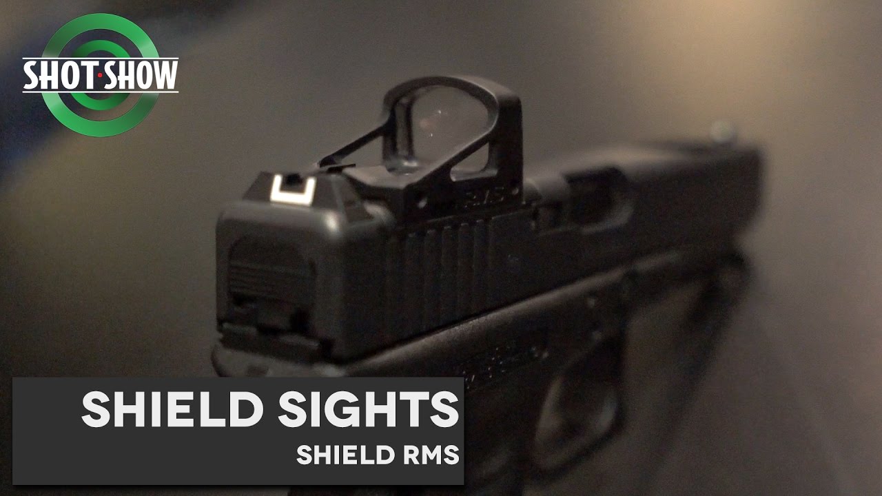 Shield Sights Pistol Red Dot - SHOT Show 2017!