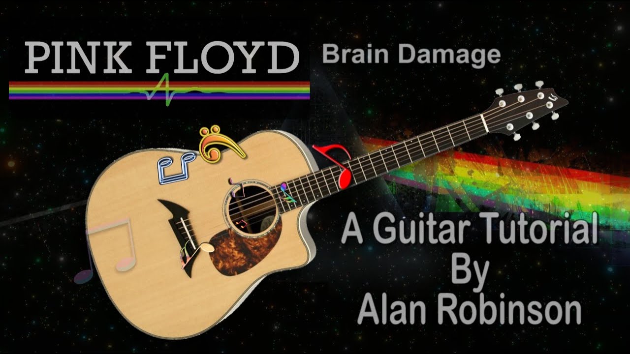 How to Play: Brain Damage by Pink Floyd (2022 - Roger Waters Acoustic Version)