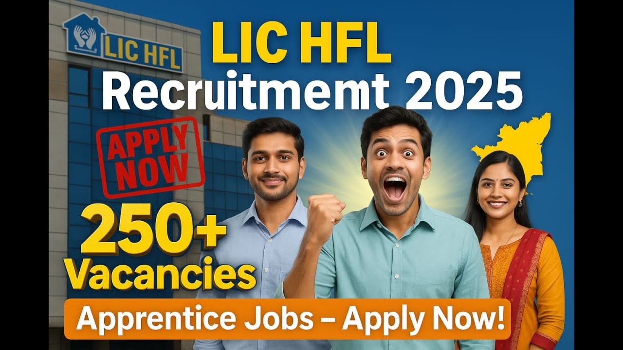 LIC HFL Recruitment 2025 in Tamil 🔥 | Apprentice Jobs 2025  | Job Vacancy 2025 Tamil