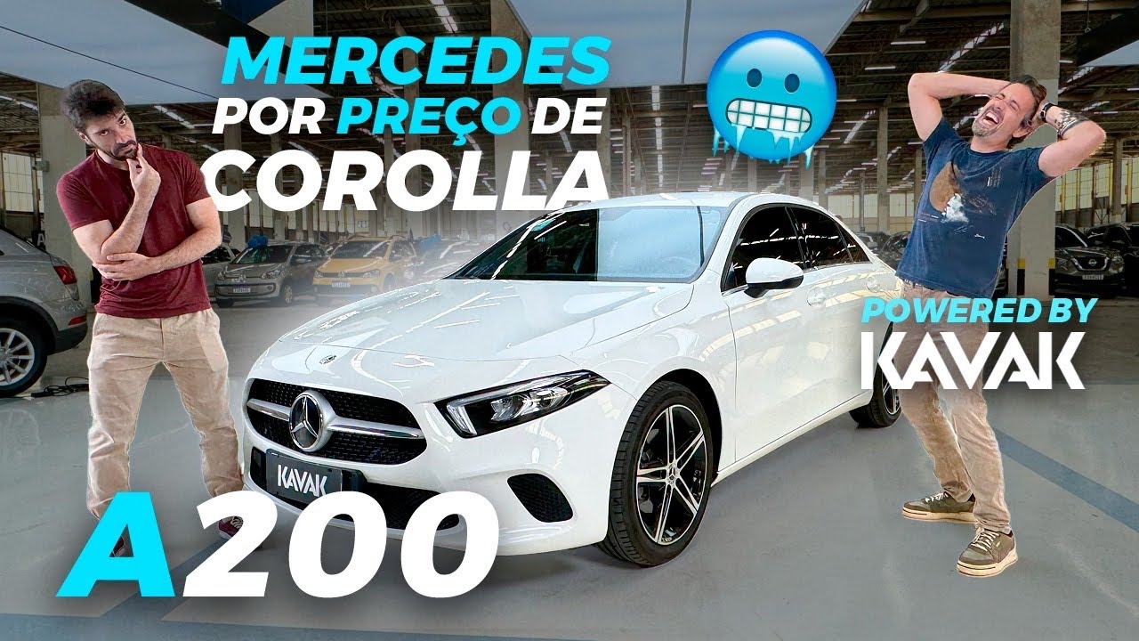 Mercedes por preço de Corolla! A200 Style 2019 tem CUSTO-BENEFÍCIO fortíssimo na Kavak!