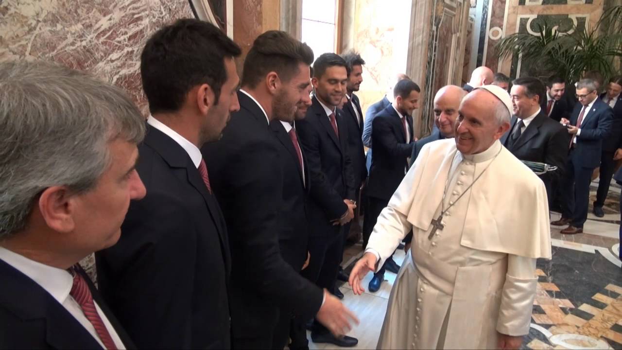 visita San Lorenzo  Papa Francisco