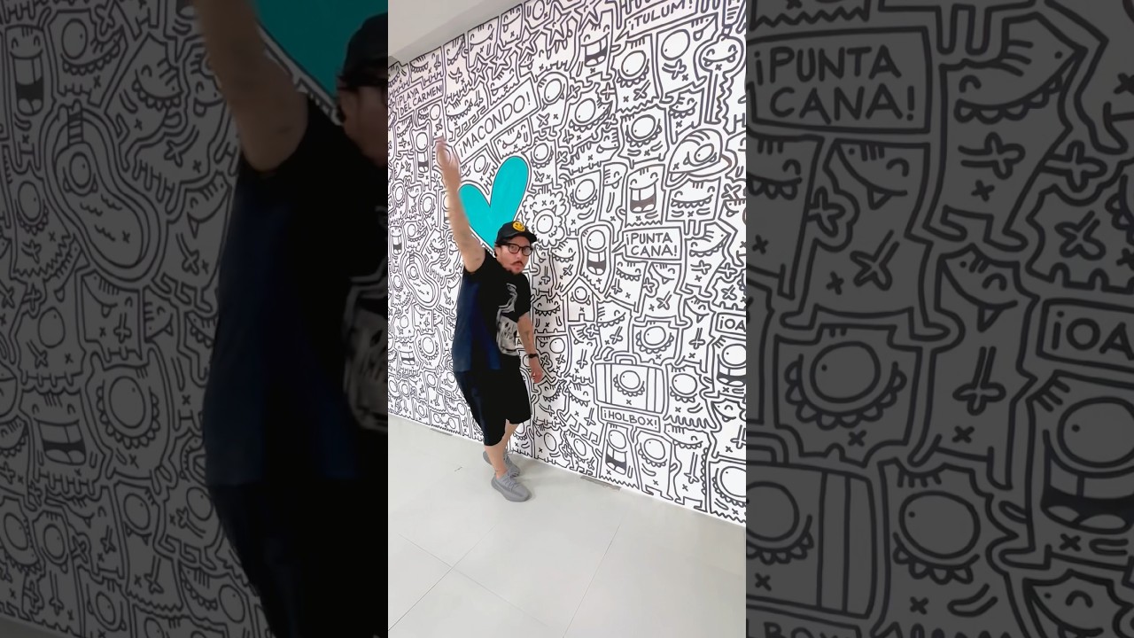 Hice un muro lleno de DOODLES. #dodos #art #murales #doodleart #doodles