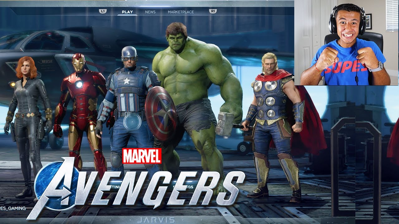PLAYING THE MARVEL'S AVENGERS BETA!
