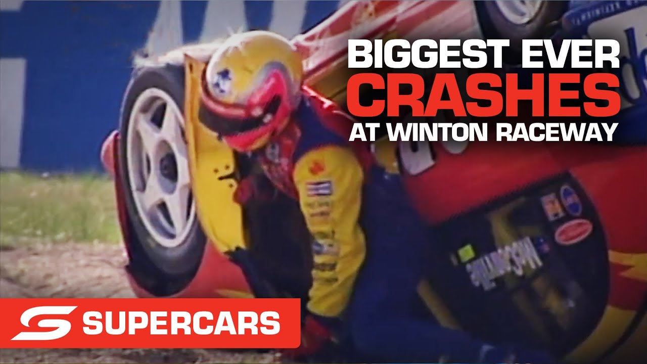 Biggest ever CRASHES at Winton Raceway - Pizza Hut Winton SuperSprint | Supercars 2022