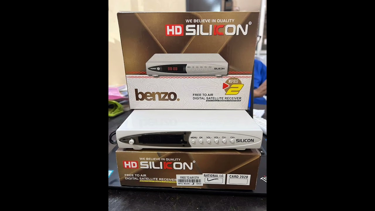 Silicon Benzo Dth Receiver Slim Body (New Pkg) || DTH Receiver || AP Electronics Shorts #shortsviral