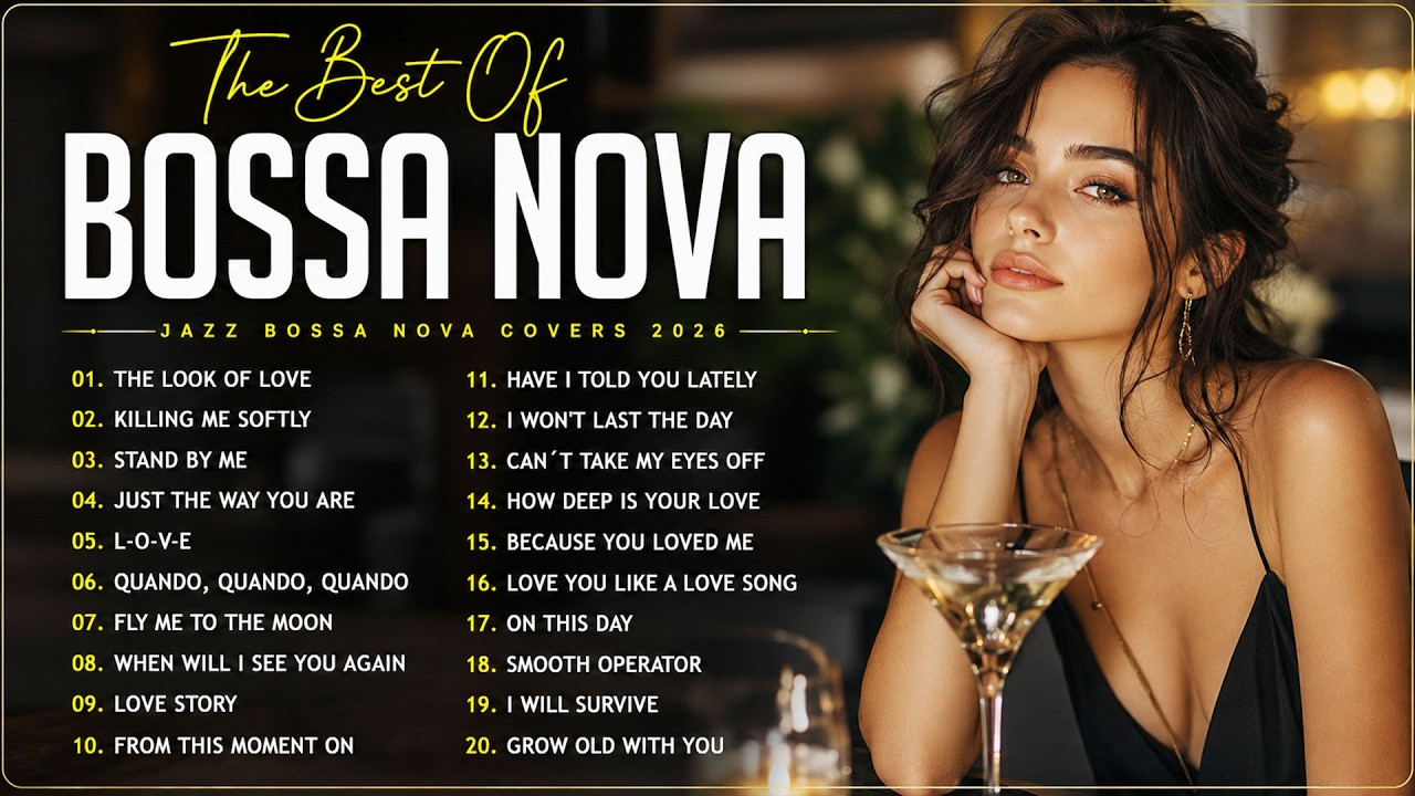 Top 100 Bossa Nova Covers of Popular Songs 2026 🏆 Morning Jazz Playlist | Bossa Nova Cool Music