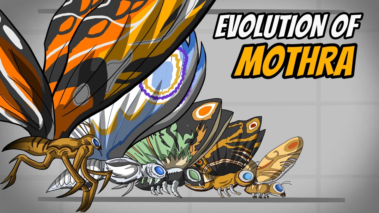 THE EVOLUTION of MOTHRA (1961-2021) || SIZE COMPARISON