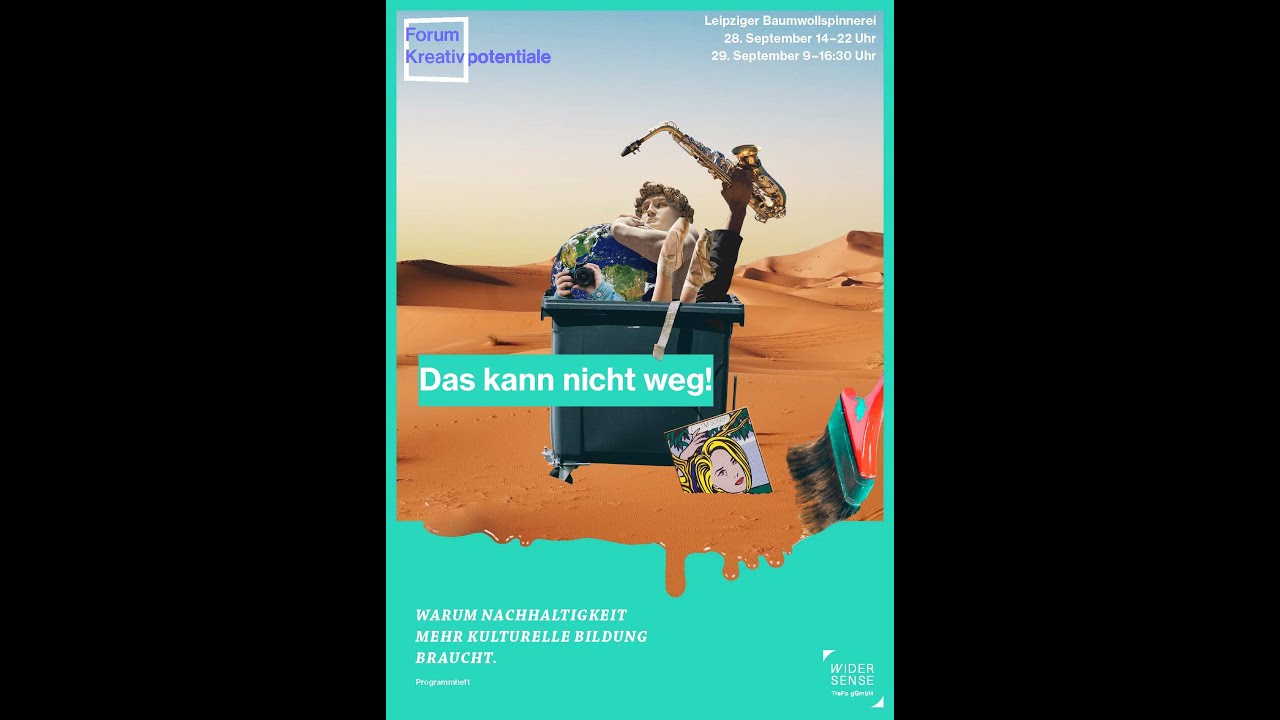 Mit Digitalit&auml;t zu einer Kultur der Nachhaltigkeit &ndash; Forum Kreativpotentiale