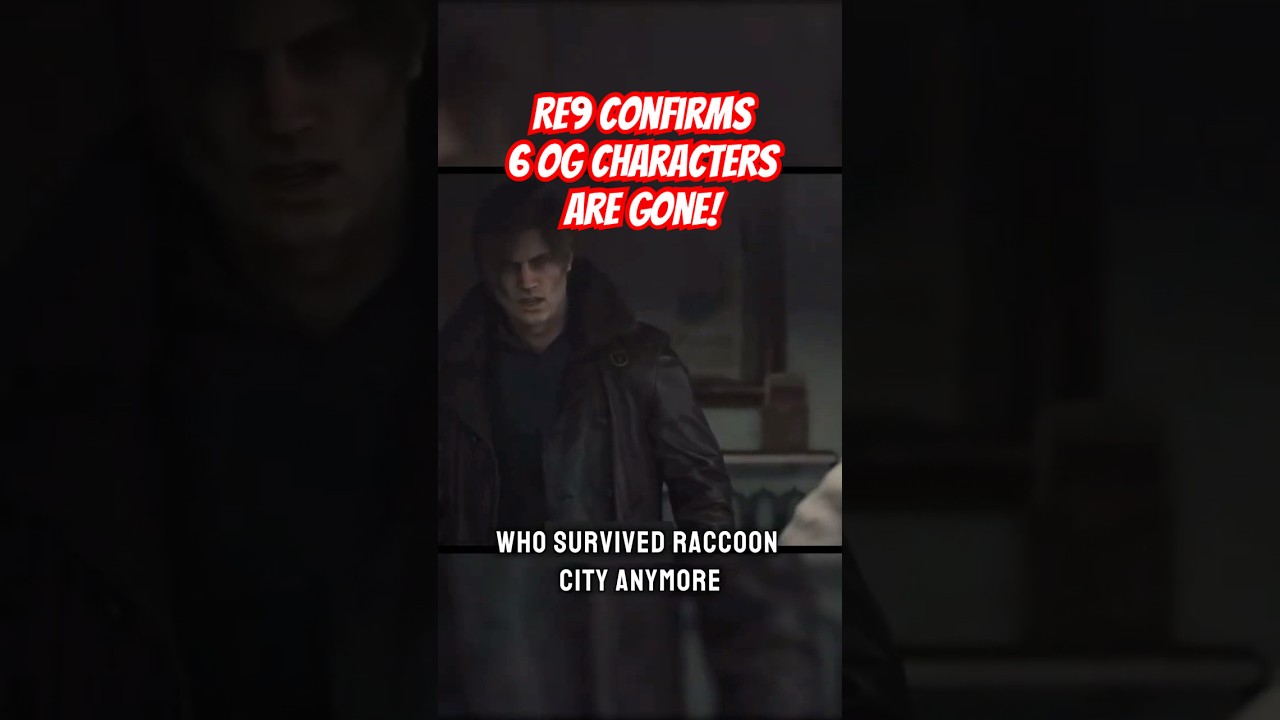 RE9 Just Confirmed These Characters Are Gone #residentevil9 #survival #gaming