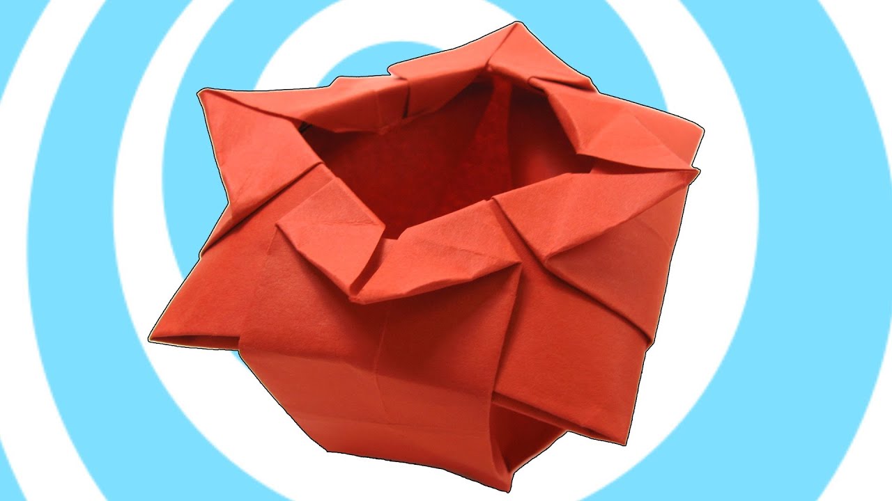 Origami Chinese Vase (Verdi's Vase) Instructions