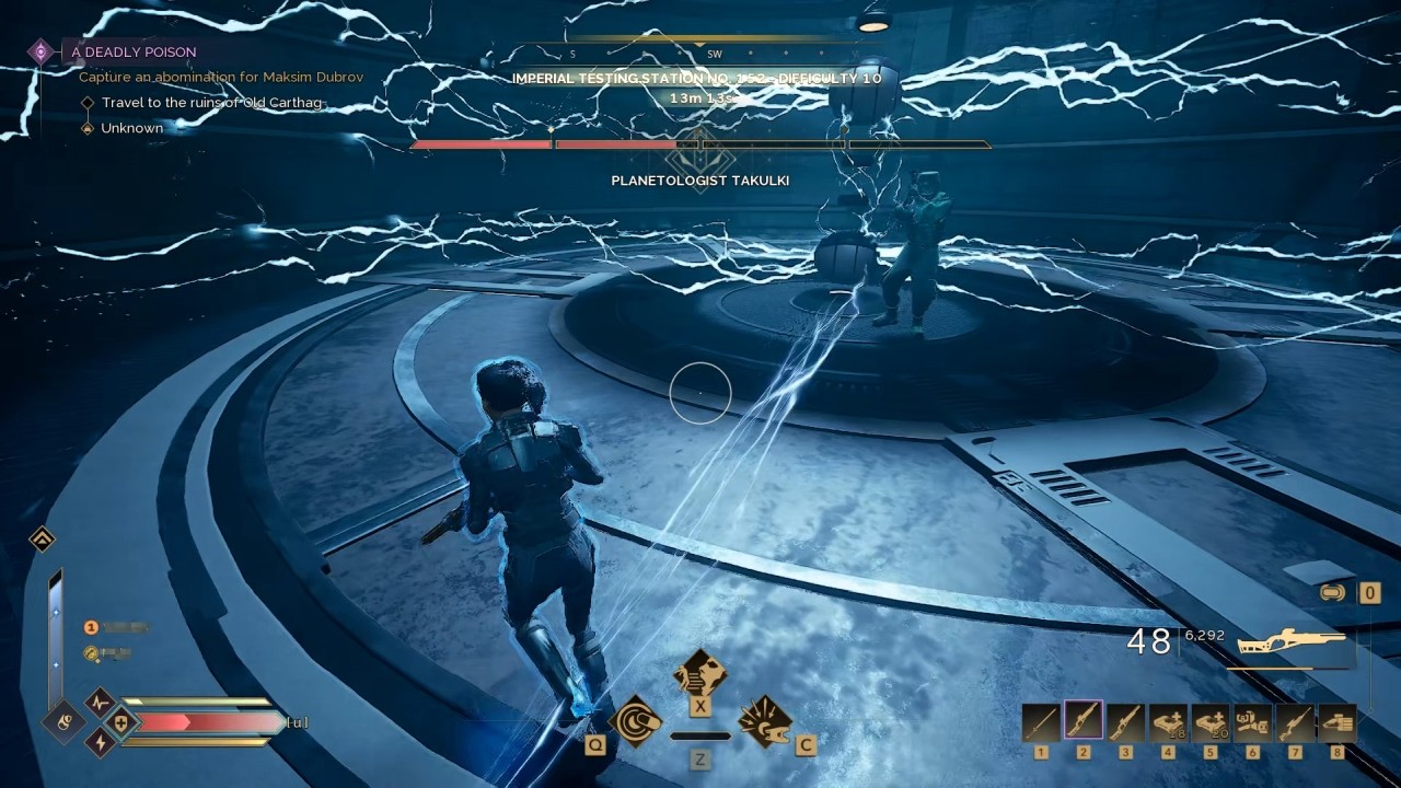 Dune Awakening, Imperial Testing Station 152, lvl10, ranged solo