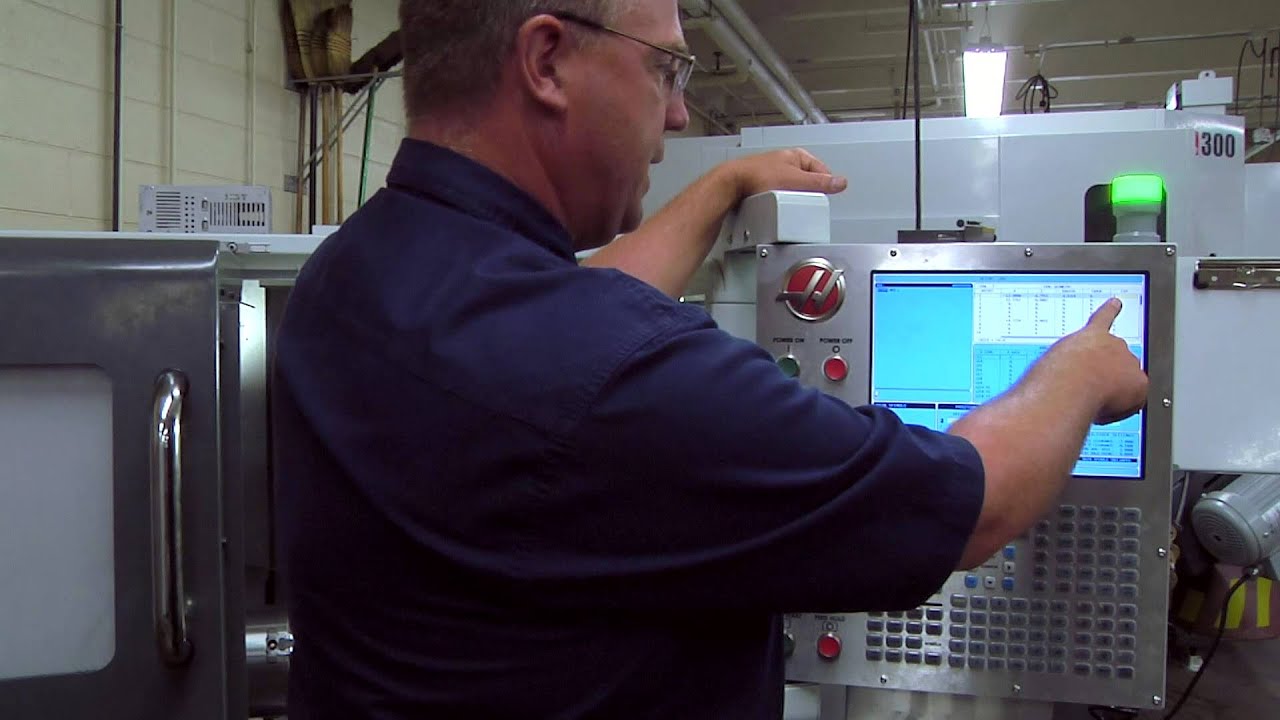 Haas Lathes   Measuring Tools with the Tool Probe
