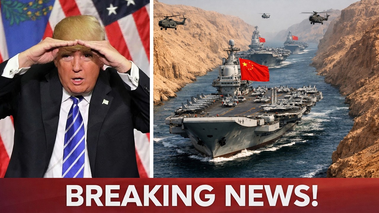 BREAKING: China Sends Warships Near Iran to Defend Against US