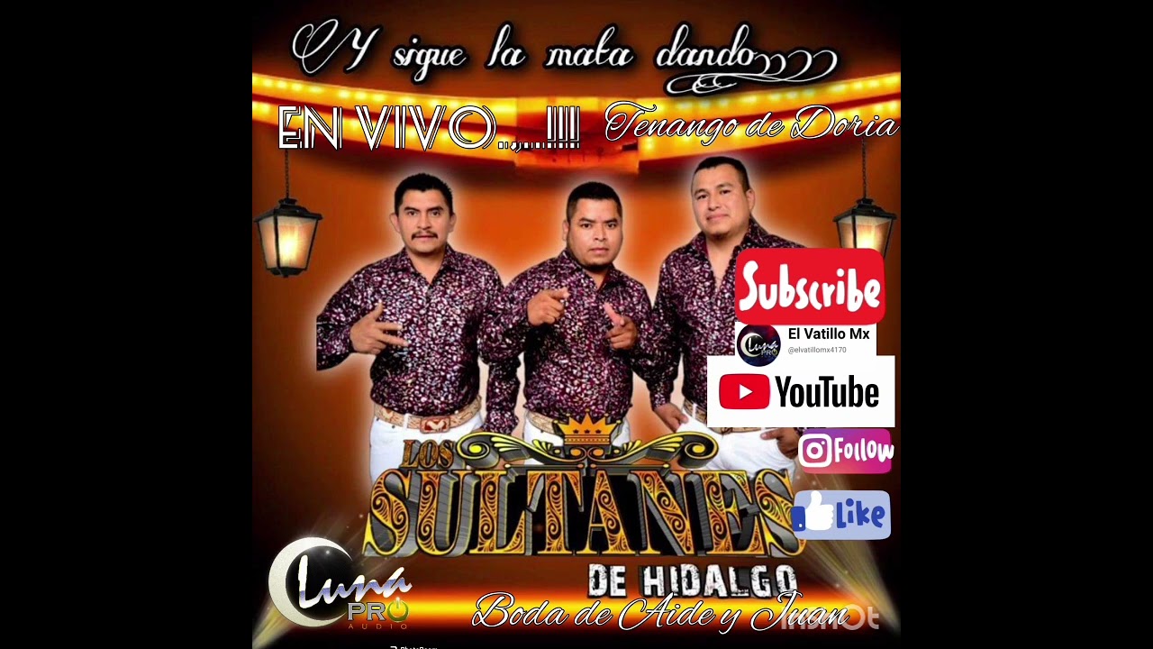 Trio Los Sultanes de Hidalgo.. en vivo..!!! Luna Pro Audio 7711610346, Sonorizaciones