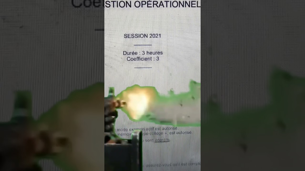 FIGHT GESTION OPERATIONNELLE WITH FIRE !!!! Le qcm Gamm vert 2021 BTS MCO