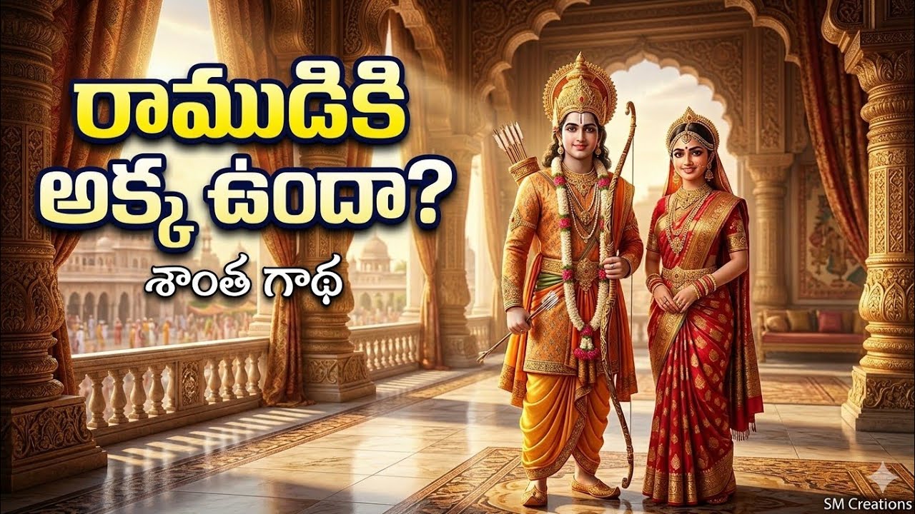 రాముడికి అక్క ఉందా?🤔 | శాంత గాథ – రామాయణం లో తెలియని కథ🙏 | SM Creations