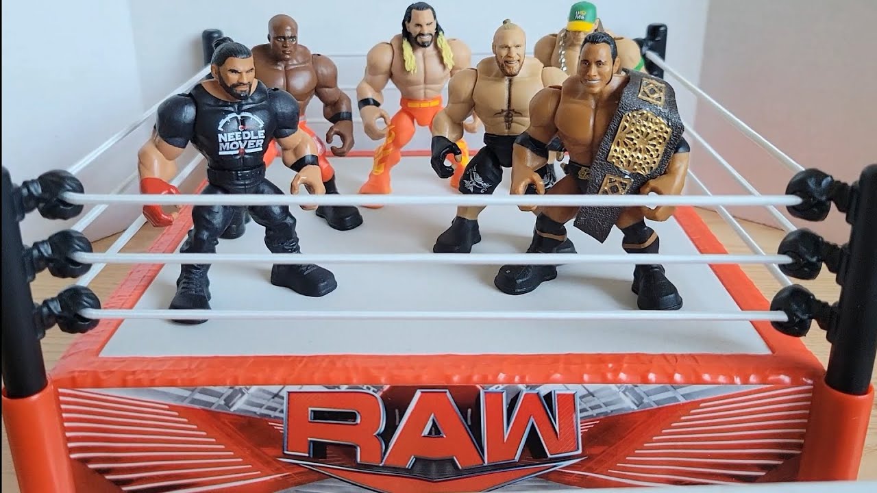 WWE: Knuckle Crunchers Rebound Ring Raw.